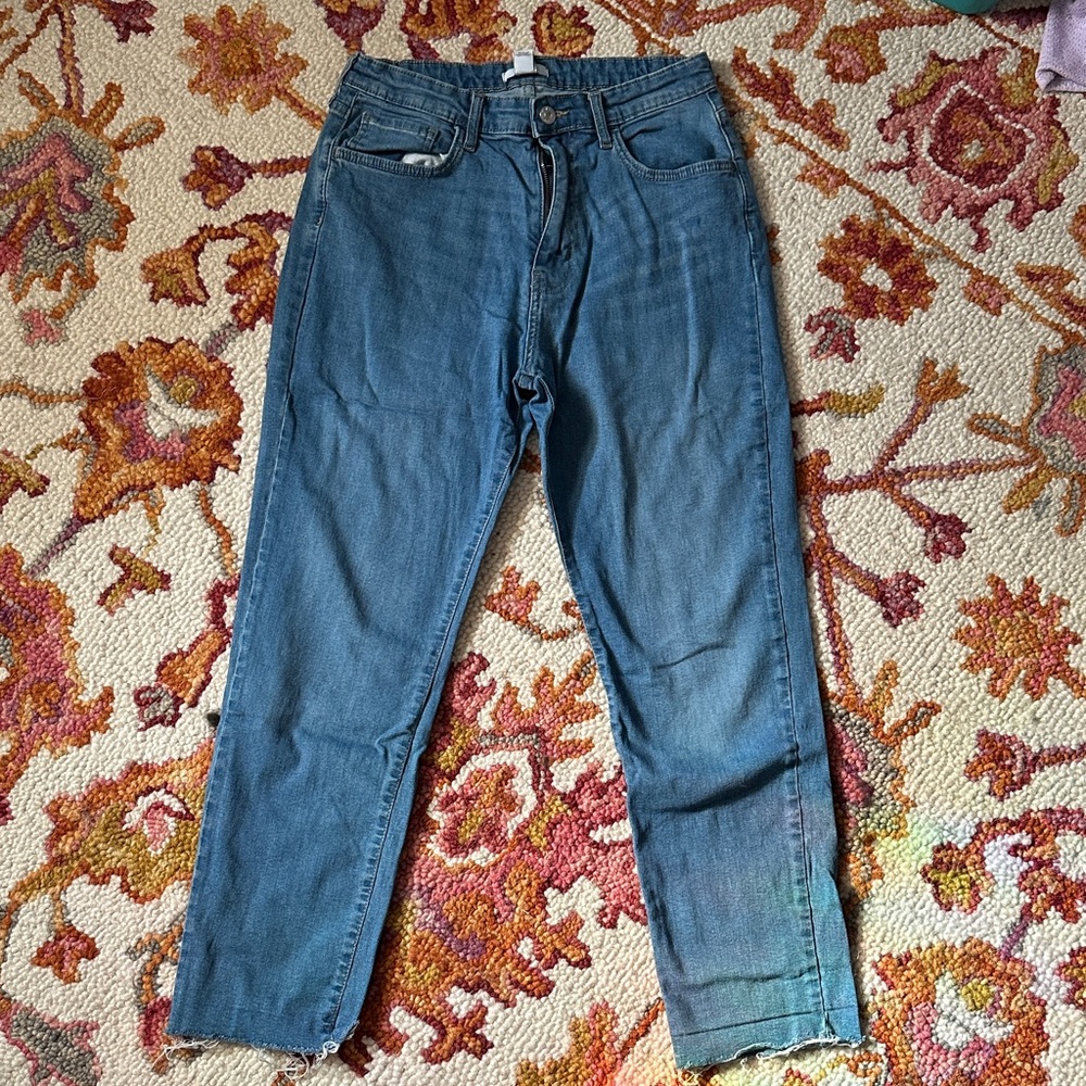 Forever 21 High Rise Blue Jeans
